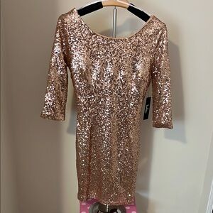 Sparkling Sequin Mini Dress